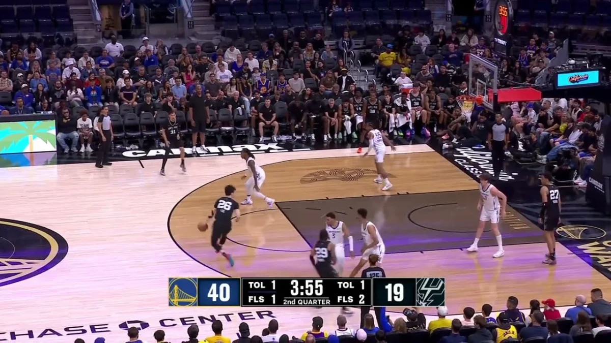Lee Hyun-jung Outshines #2 Pick Peterson as Spurs Dominate Jazz in Summer League