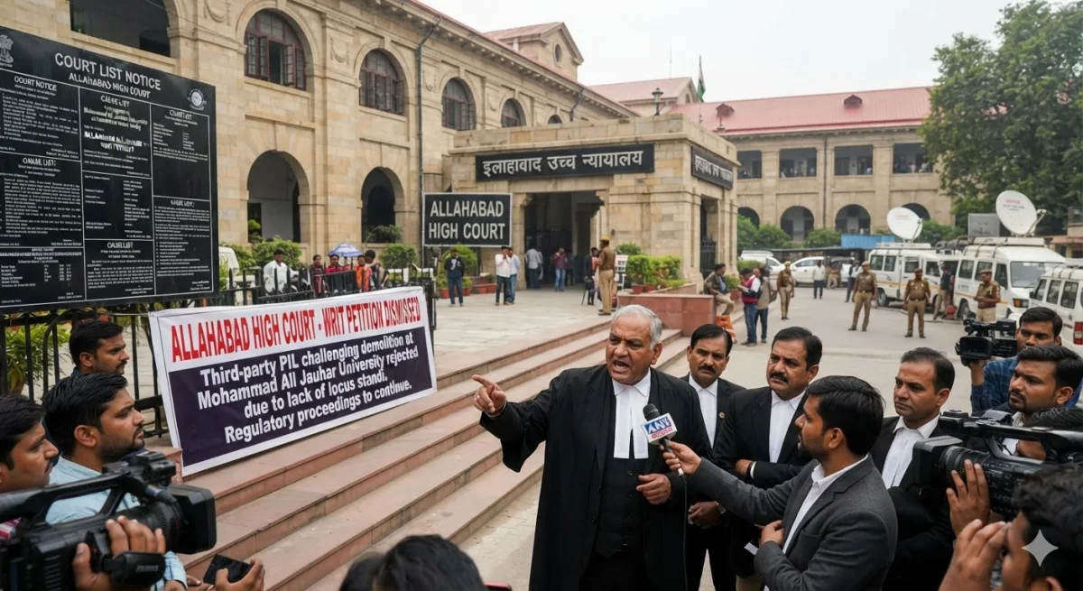 Allahabad HC Refuses to Entertain Jauhar University Plea Filed by 'Outsider', Cites Maintainability Issues.