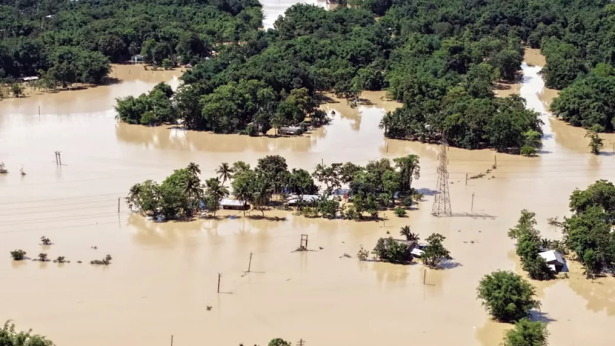 Assam Flood Situation Remains Critical as Death Toll Rises to 66; Over 6.5 Lakh People Affected