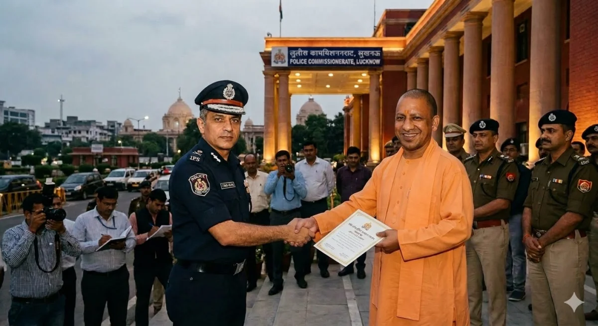 Massive UP Bureaucratic Reshuffle: 15 Senior IPS Officers Shifted; Tarun Gauba Appointed Lucknow Police Commissioner.