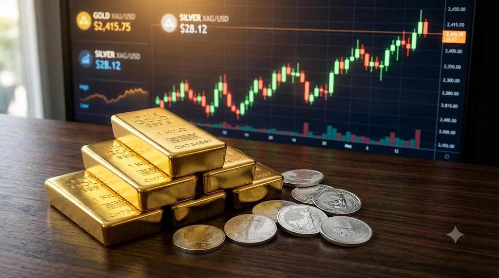 Today's Gold and Silver Rates in Kolkata for 18k, 22k and 24k: Prices Edge Higher on July 23, 2026