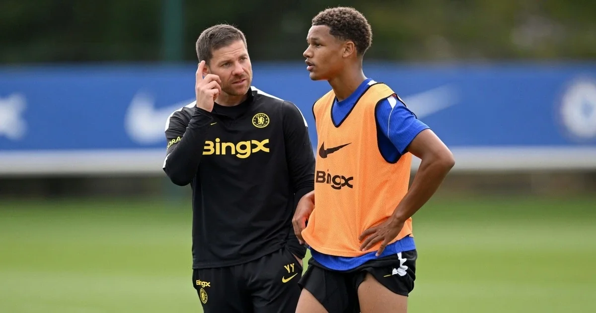 Image showing Xabi and Mahdi Nicoll Jazuli in Pre-Season Training