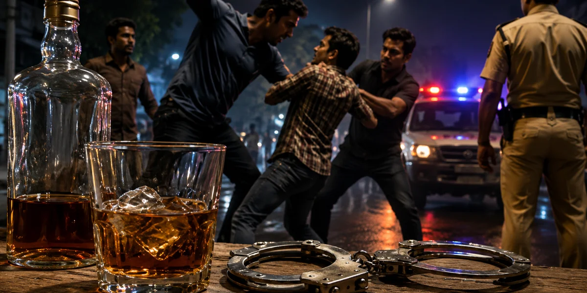 Gujarat Liquor Ban Fails to Stop Daily Alcohol Disputes