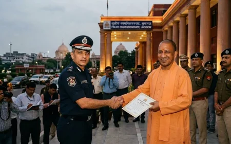 Massive UP Bureaucratic Reshuffle: 15 Senior IPS Officers Shifted; Tarun Gauba Appointed Lucknow Police Commissioner.