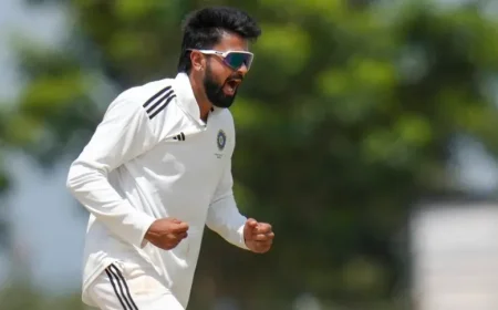 Who is Saransh Jain? BCCI's newly selected 33-year-old spinner for IND vs SL Tests
