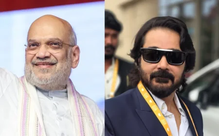 Amit Shah's Surprise Visit to Prosenjit Chatterjee’s Kolkata Home: The Real Reason Revealed