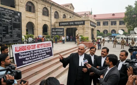 Allahabad HC Refuses to Entertain Jauhar University Plea Filed by 'Outsider', Cites Maintainability Issues.