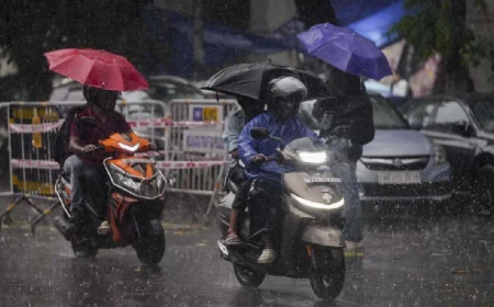 Heavy Monsoons Intensify Across West Bengal as Active Cyclonic Circulation Triggers Widespread Rainfall