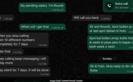 Kolkata Professional Calls Out Former Employer on LinkedIn Over Unpaid Dues, Sparks Viral Debate