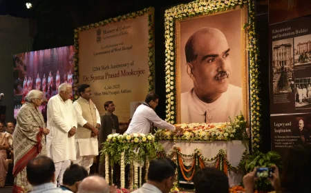 Ministry of Culture Celebrates 125th Birth Anniversary of Dr. Syama Prasad Mookerjee in Kolkata