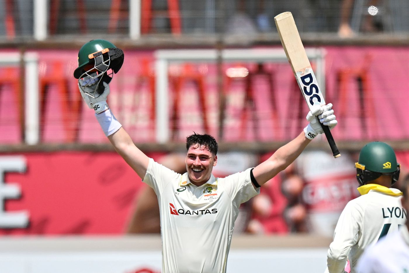 Renshaw century: Proven rescue act restores Australia after 4-wicket haul
