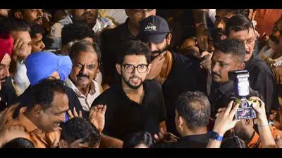 Aaditya Amit Thackeray Booked After Breaking Election Protest