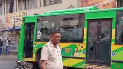 Delhi bus accident: Breaking report on 1 killed in Anand Parbat clash