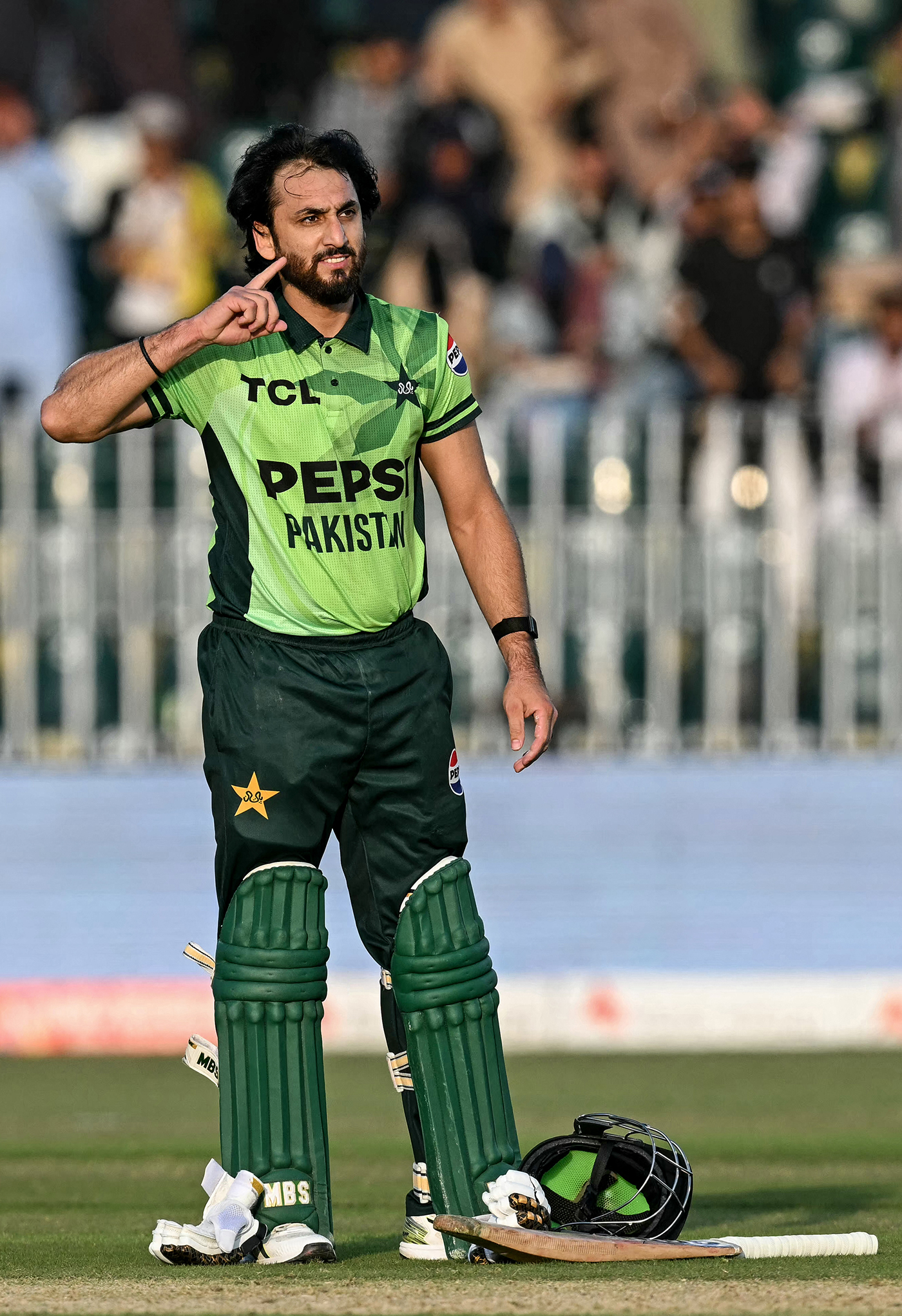 Pakistan cricket: Salman Agha century fuels 305 total in New win